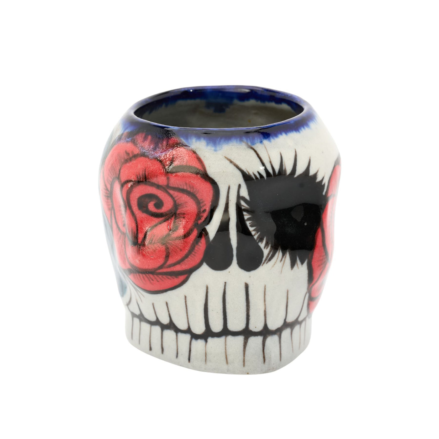 Smell The Roses Skull Mug - Individual