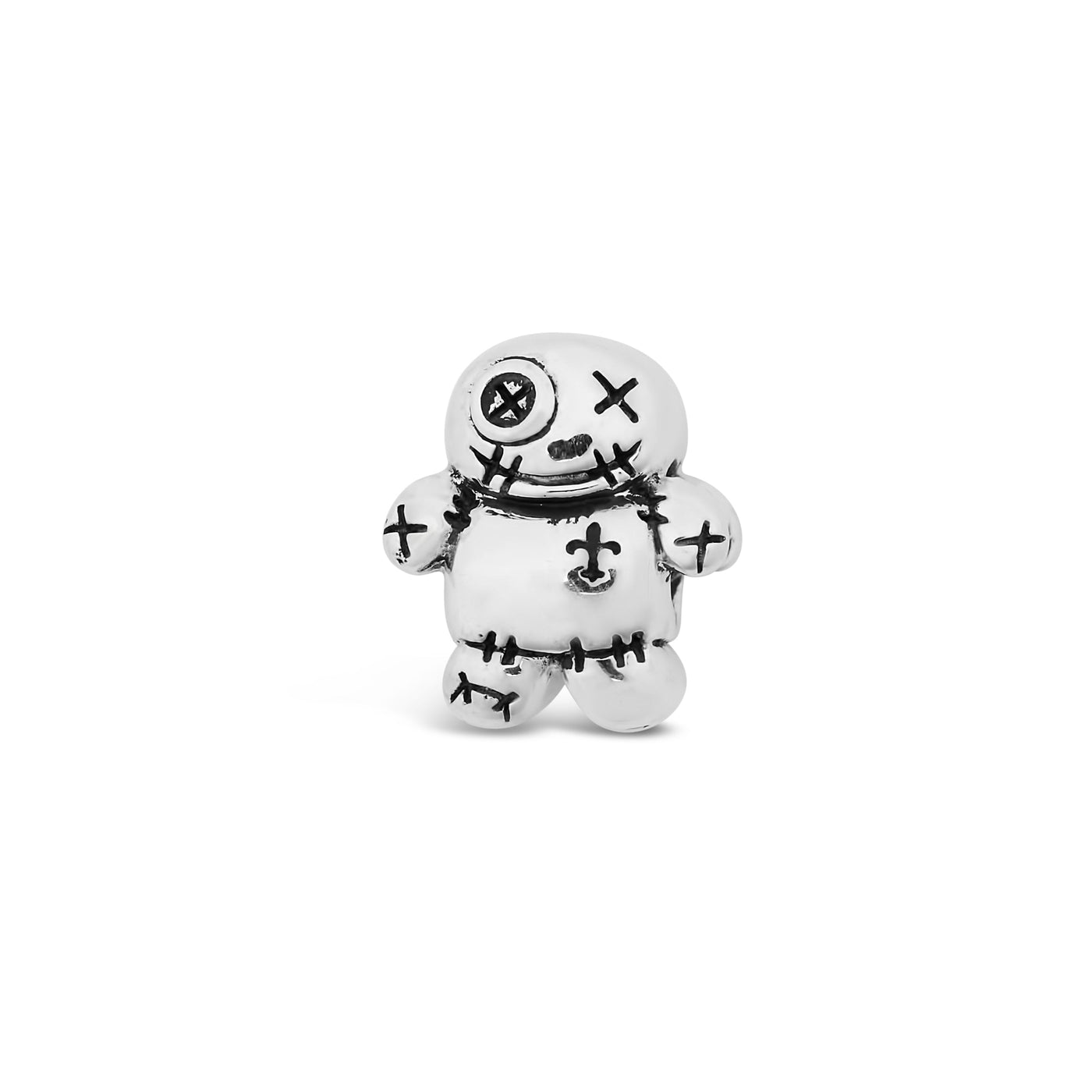 Button-Eyed "Bubba" Voo Doo Doll Couture Charm