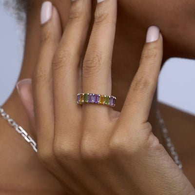 Carnival Semi-Precious Gemstone Ring