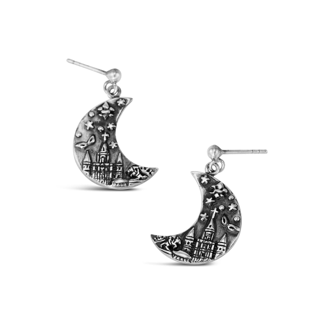 Sterling silver earrings from New Orleans Gallery in the French Quarter outlets .