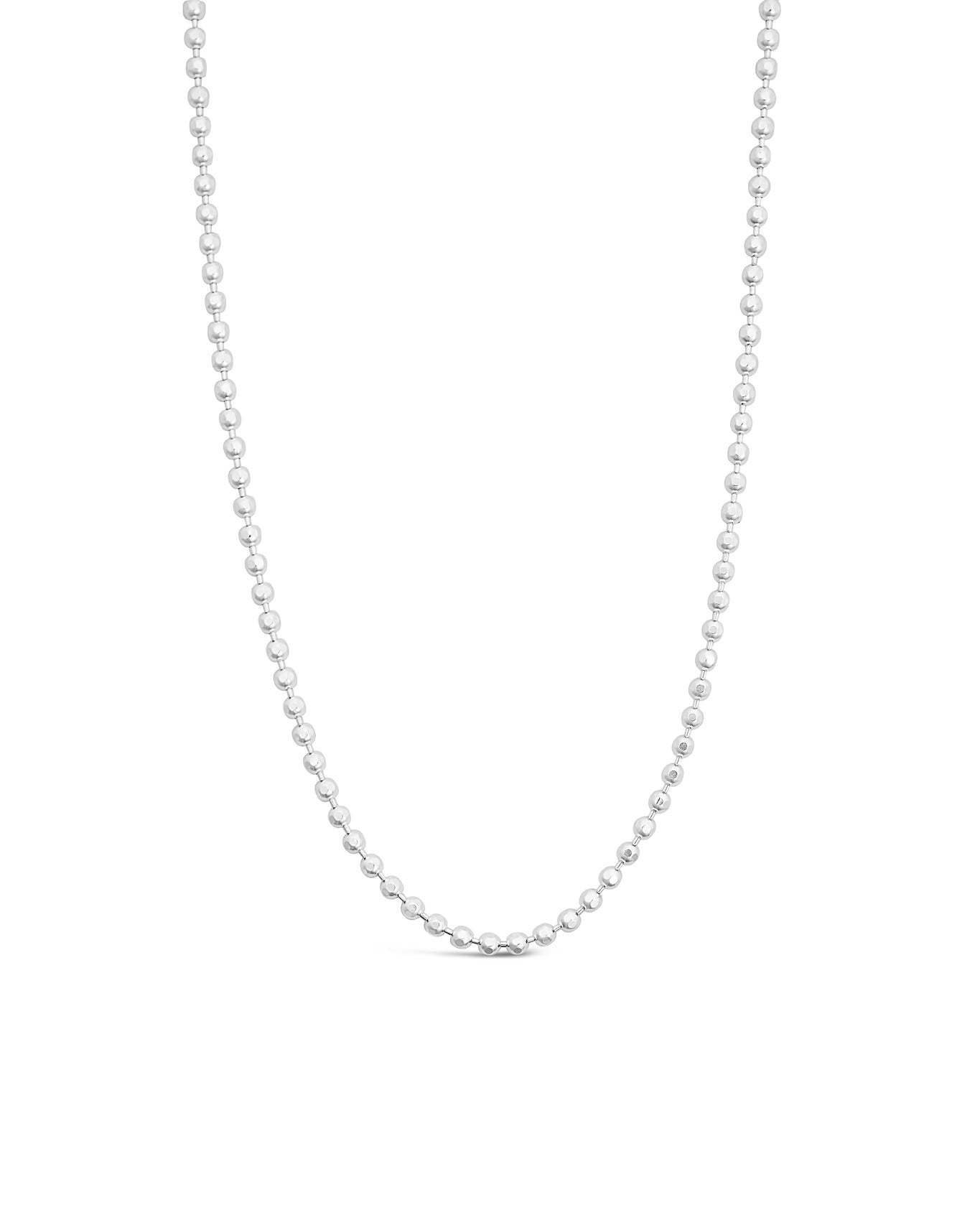 Cali Diamond Cut Beaded Chain - 3mm