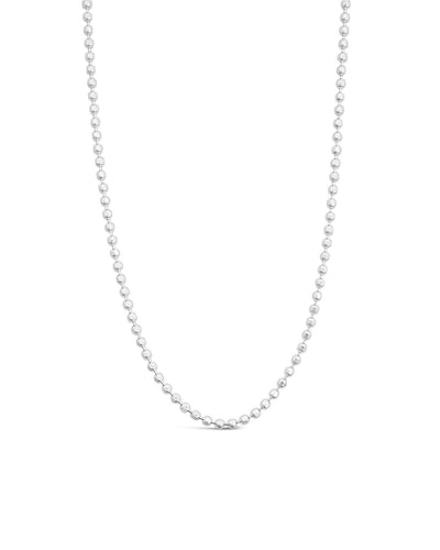 Cali Diamond Cut Beaded Chain - 3mm