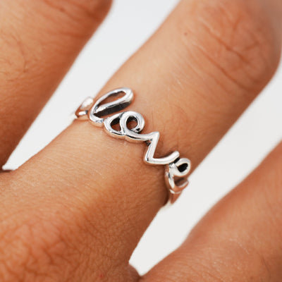 Love Script Ring