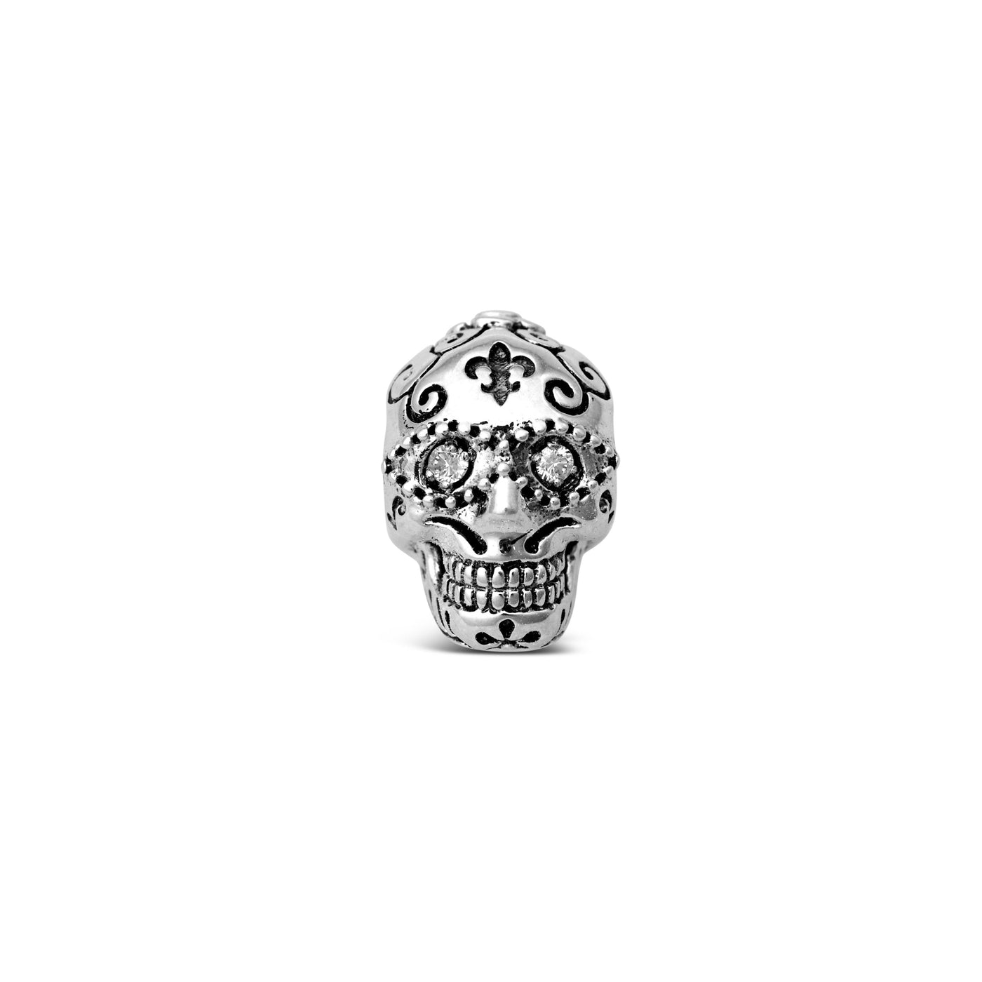 Precious Masquerade Skull Couture Charm