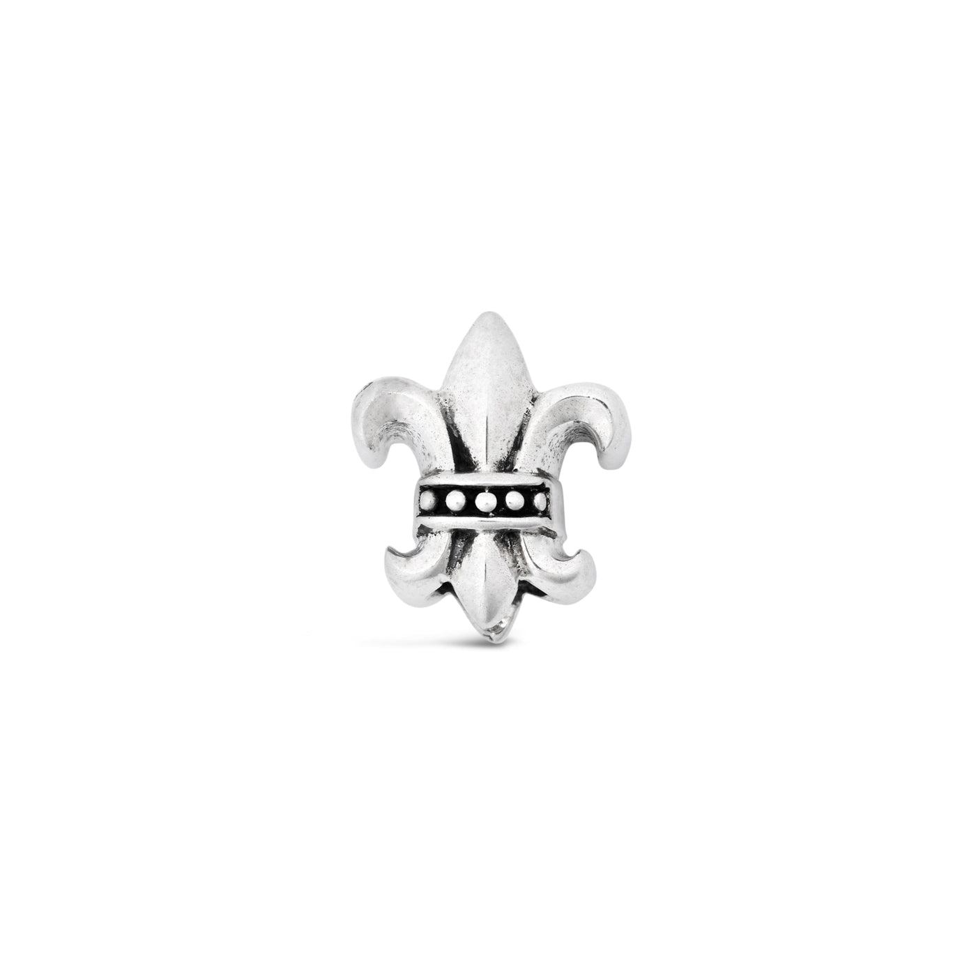 Strength & Courage Fleur de Lis Vertical Edition Couture Charm