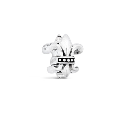 Strength & Courage Fleur de Lis Vertical Edition Couture Charm