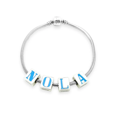 NOLA Street Tile Couture Charm Starter Bracelet Set