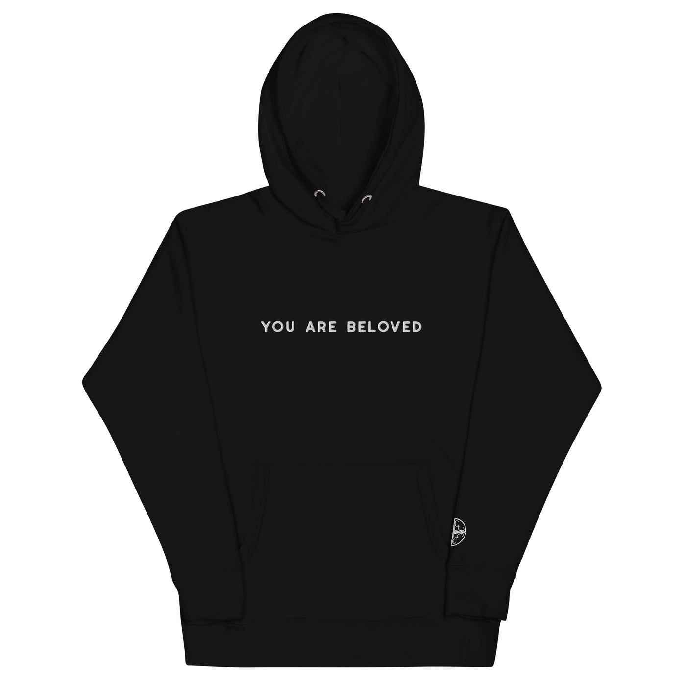 You Are Beloved Hoodie - BLACK