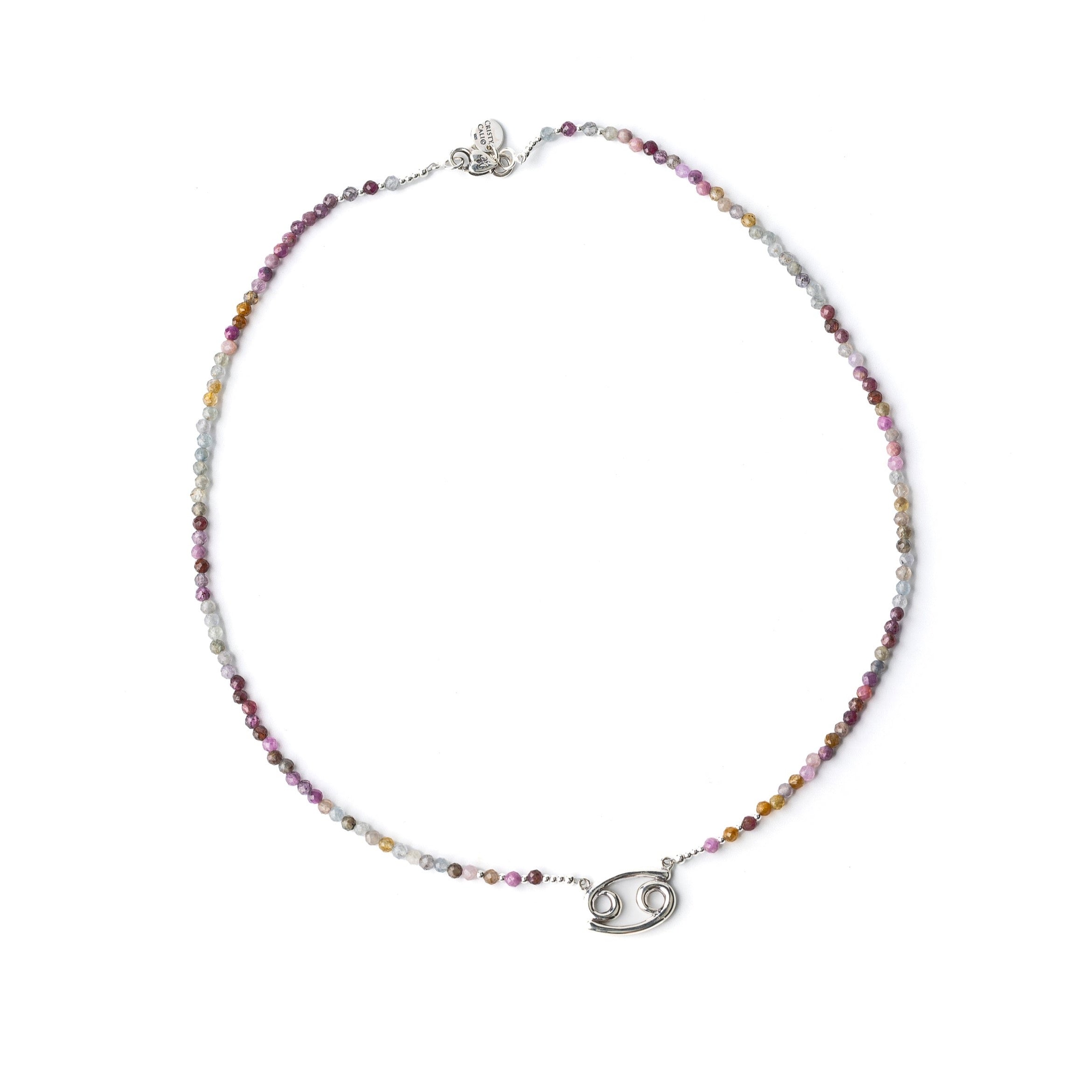 Cancer Ruby Signature Zodiac Necklace – Cristy Cali